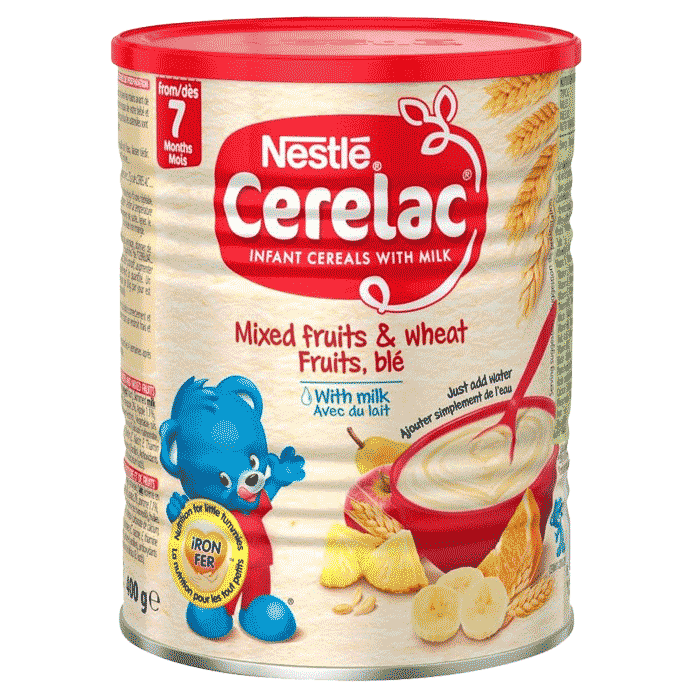 Nestle Cerelac Mixed Fruits & Wheat (From 7 Months)